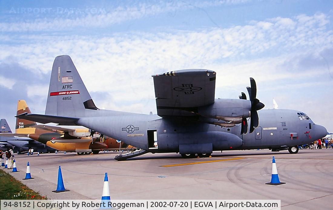 94-8152, Lockheed C-130J Hercules C/N 382-5415, FLYING JENNIES.AFRC.