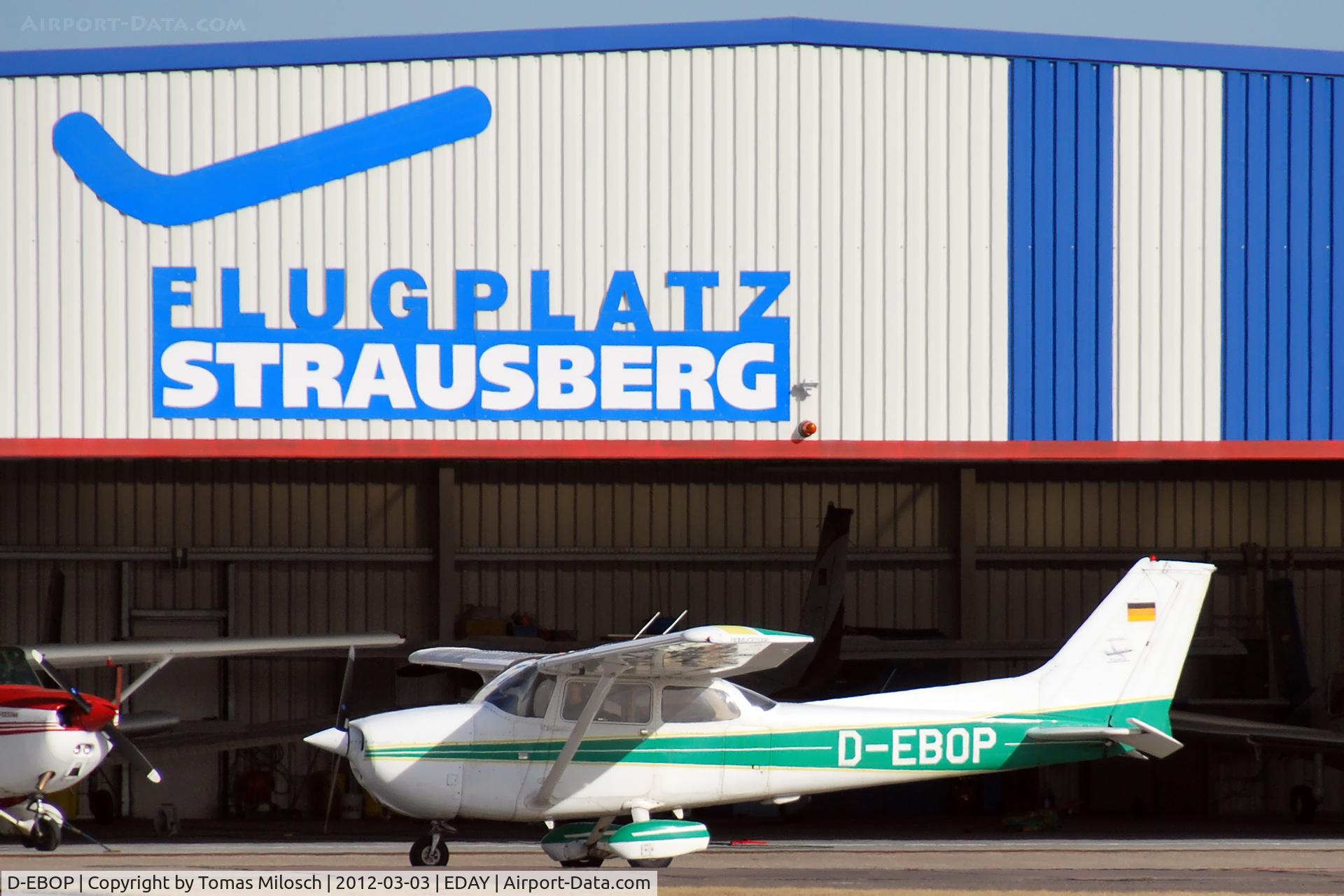 D-EBOP, Reims F172N Skyhawk C/N 1865, Strausberg (EDAY), Germany