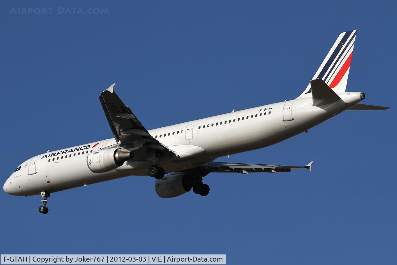 F-GTAH, 1999 Airbus A321-211 C/N 1133, Air France