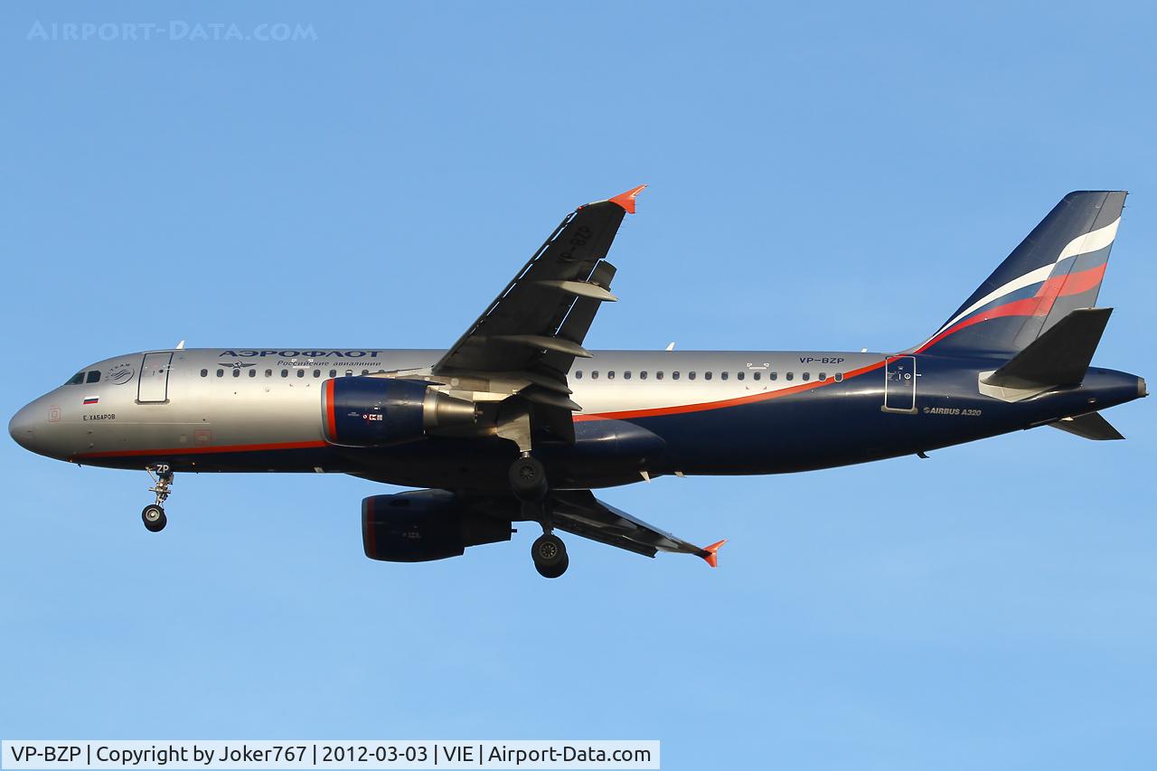VP-BZP, 2008 Airbus A320-214 C/N 3631, Aeroflot