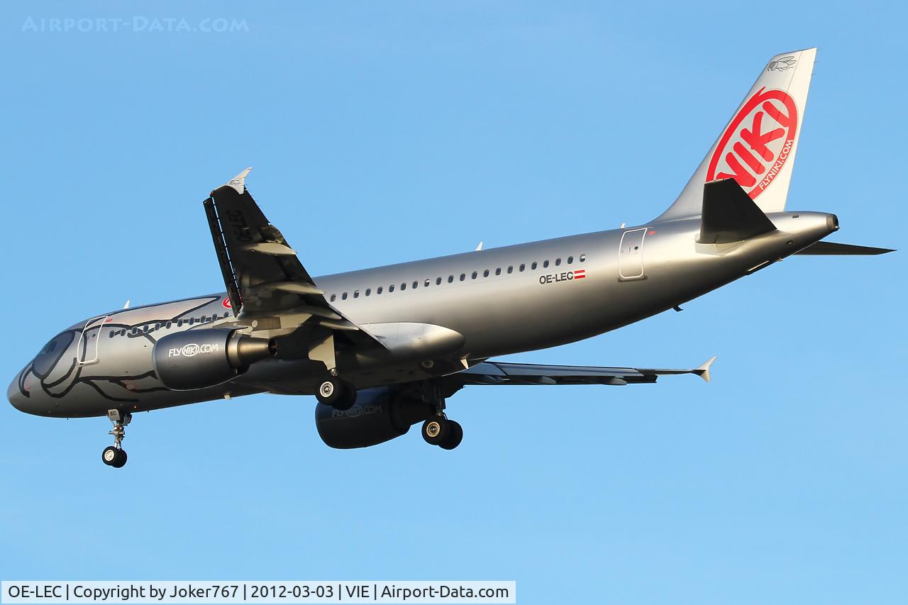 OE-LEC, 2010 Airbus A320-214 C/N 4316, NIKI