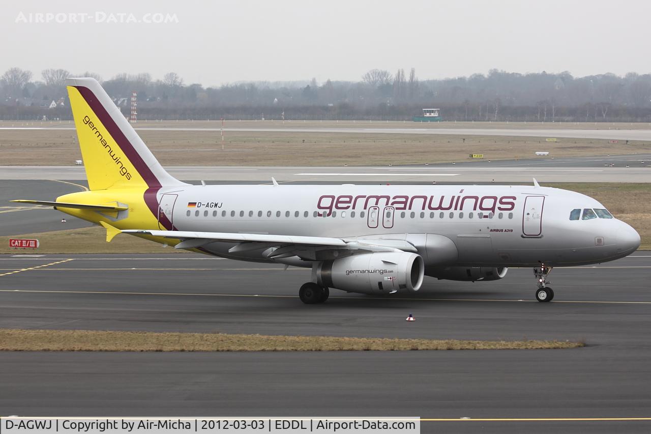 D-AGWJ, 2008 Airbus A319-132 C/N 3375, Germanwings, Airbus A319-132, CN: 3375