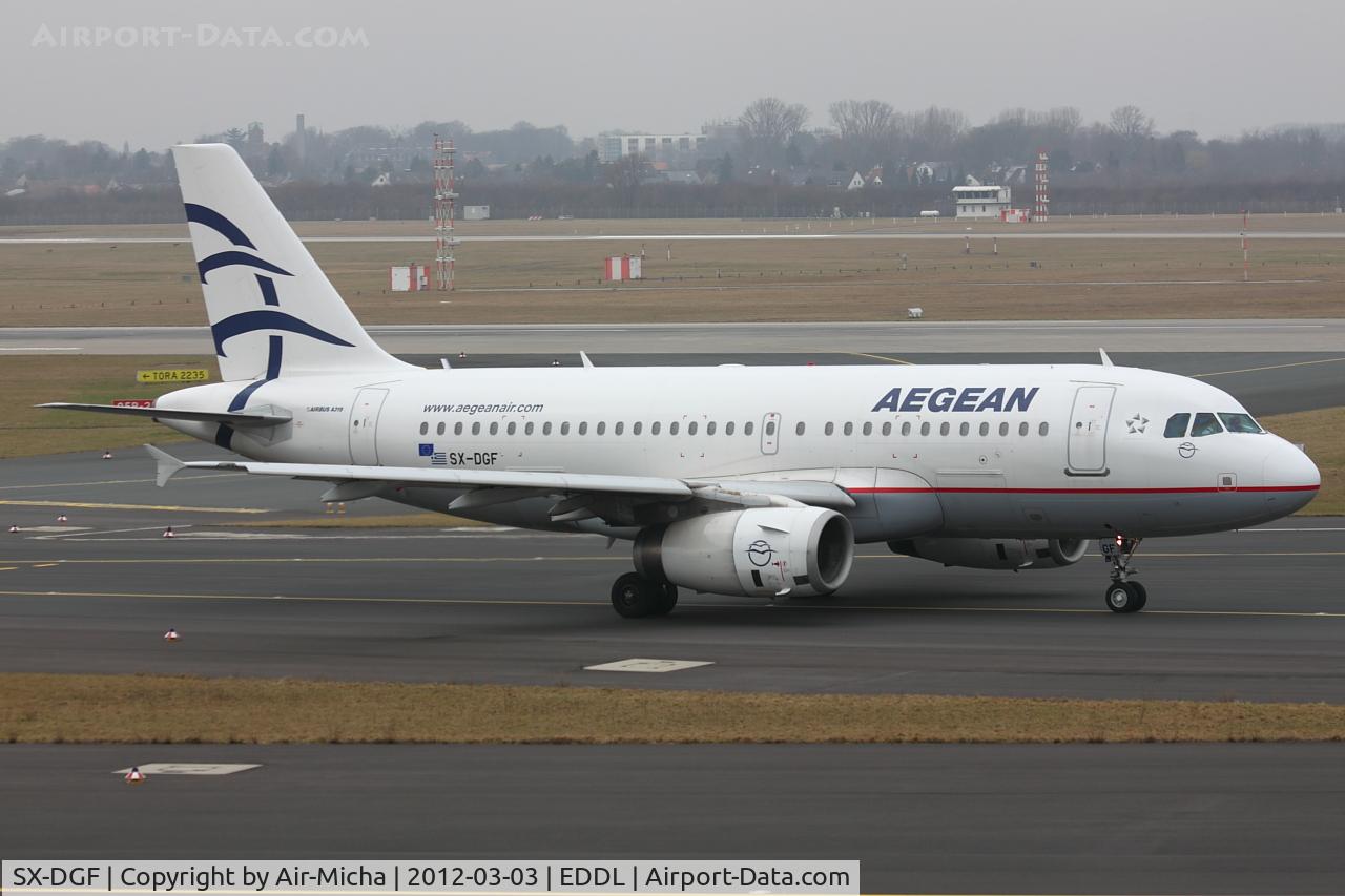 SX-DGF, 2005 Airbus A319-132 C/N 2468, Aegean Airlines