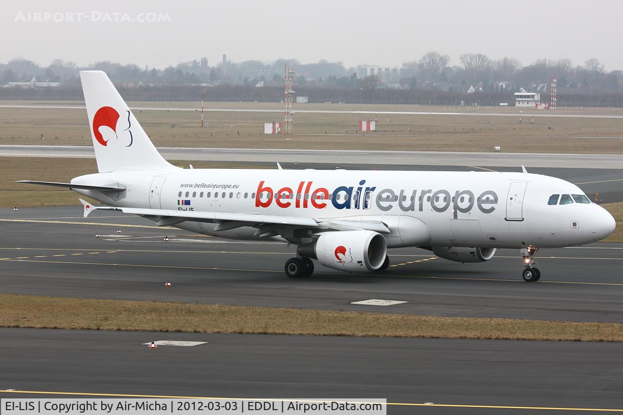EI-LIS, 2008 Airbus A320-214 C/N 3492, Belle Air Europe