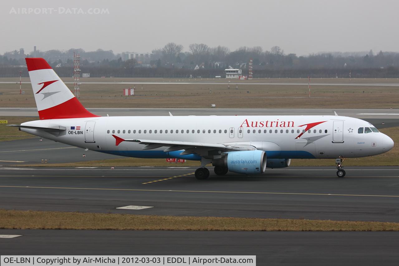 OE-LBN, 1997 Airbus A320-214 C/N 768, Austrian Airlines, Aircraft Name: Osttirol