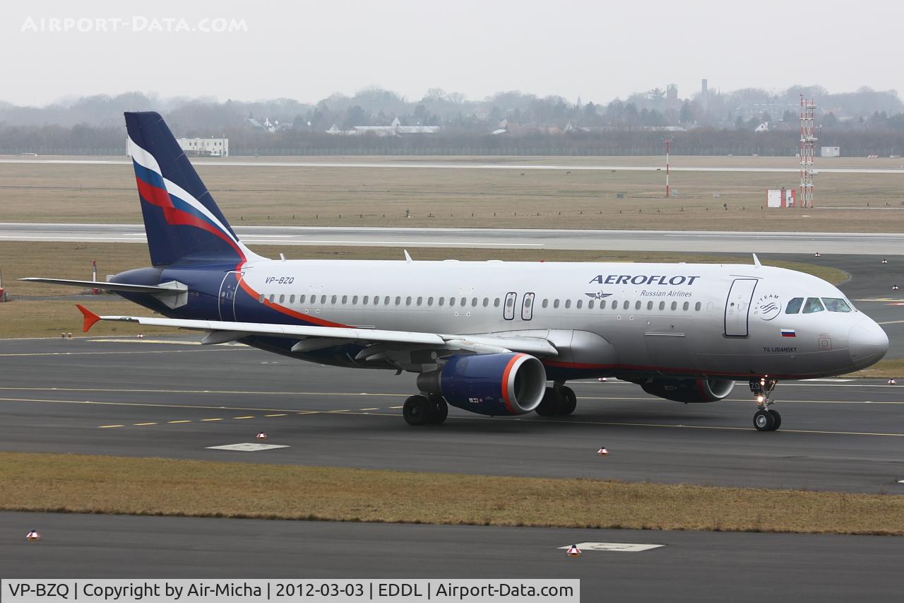 VP-BZQ, 2008 Airbus A320-214 C/N 3627, Aeroflot