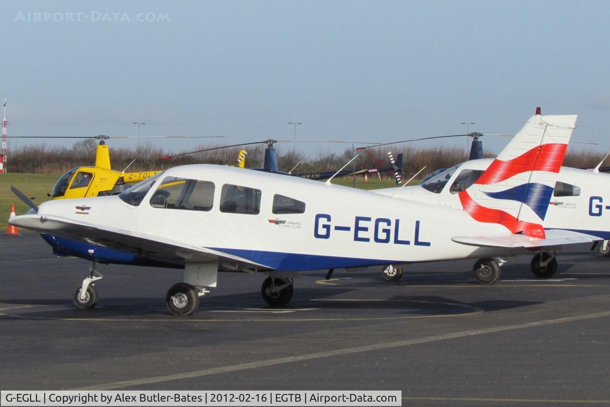 G-EGLL, 1977 Piper PA-28-161 Cherokee Warrior II C/N 28-7816257, 