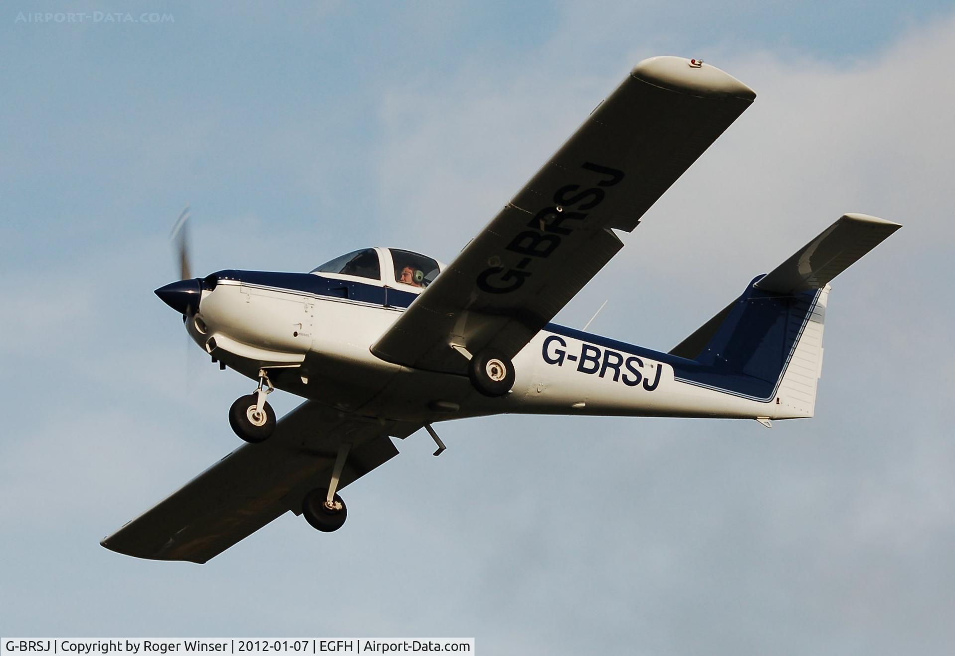 G-BRSJ, 1981 Piper PA-38-112 Tomahawk Tomahawk C/N 38-81A0044, Resident Tomahawk operated by Cambrian Flying Club.