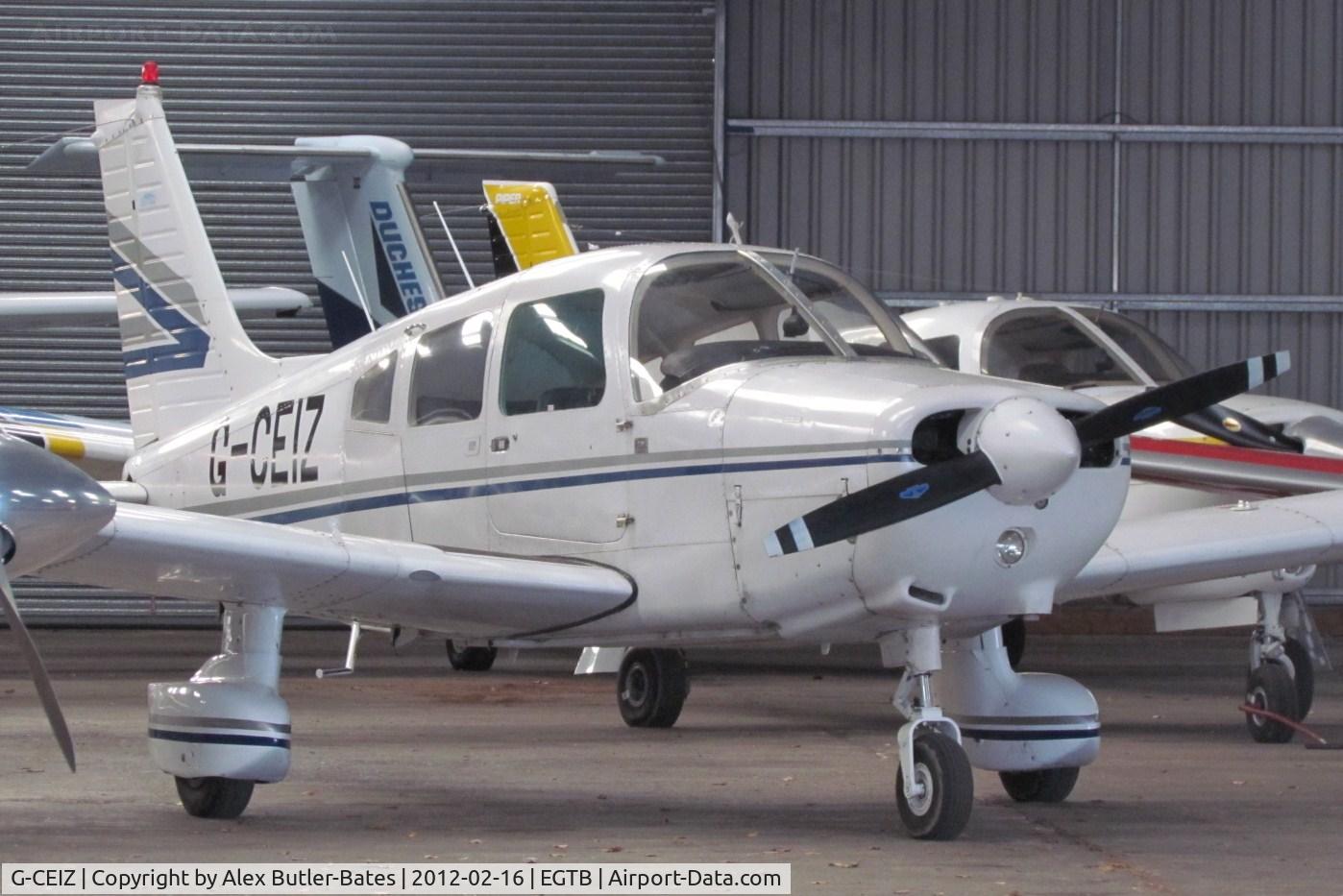 G-CEIZ, 1980 Piper PA-28-161 Cherokee Warrior II C/N 28-8116076, 