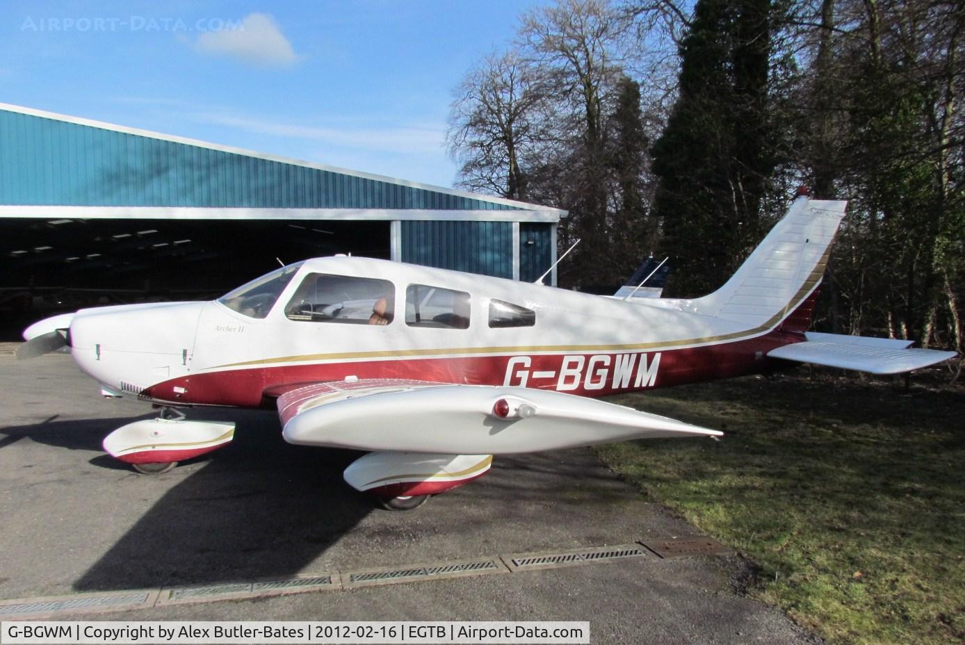 G-BGWM, 1979 Piper PA-28-181 Cherokee Archer II C/N 28-7990458, 