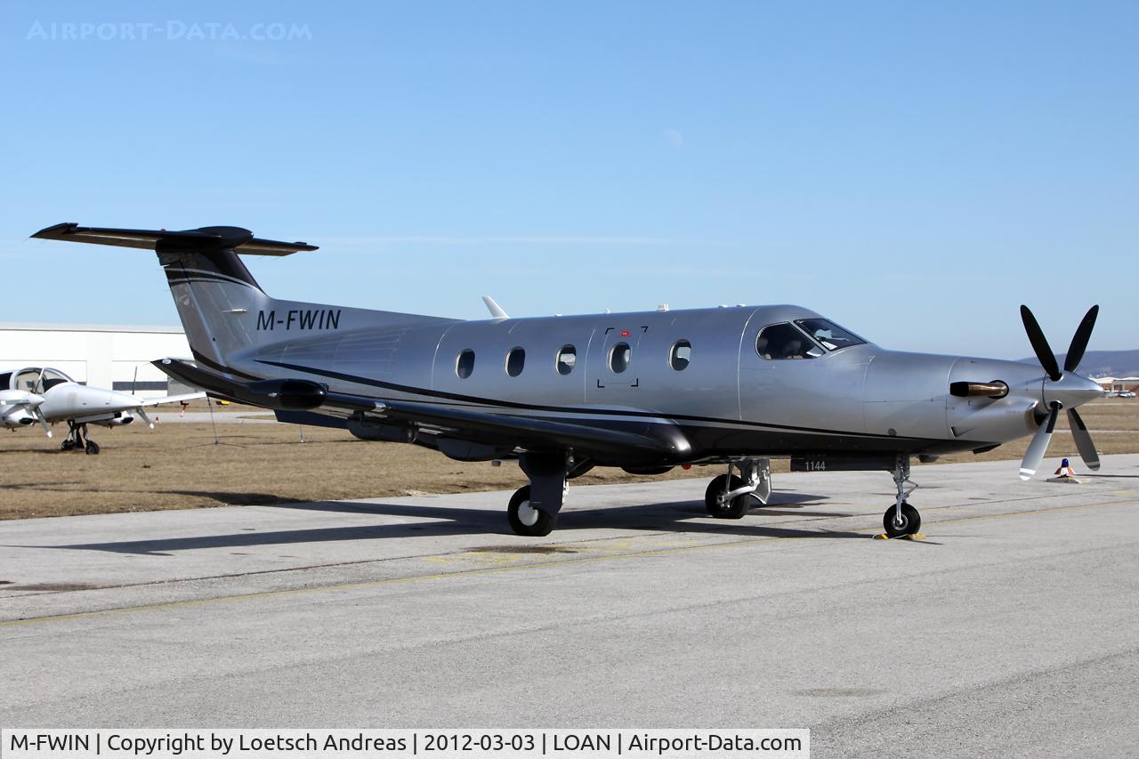 M-FWIN, 2009 Pilatus PC-12/47E C/N 1144, Pilatus M-reg