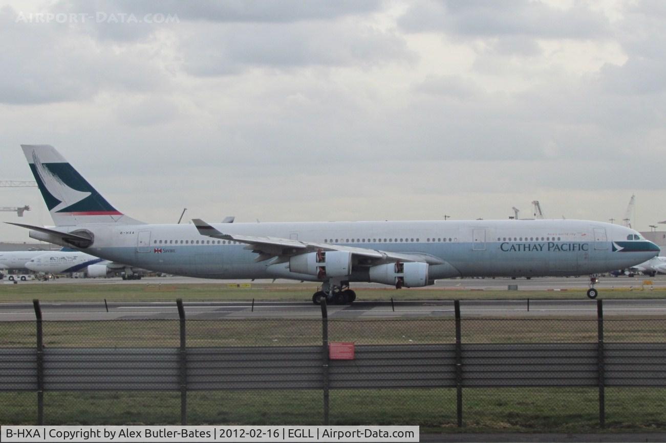B-HXA, 1996 Airbus A340-313 C/N 136, 