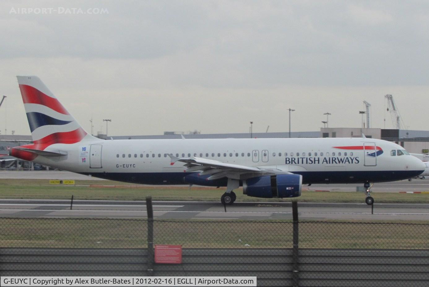 G-EUYC, 2008 Airbus A320-232 C/N 3721, 