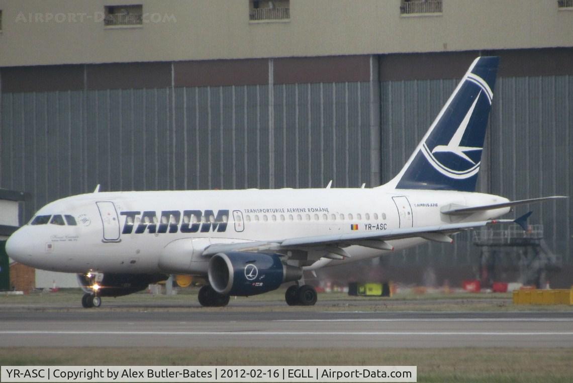 YR-ASC, 2007 Airbus A318-121 C/N 3220, 