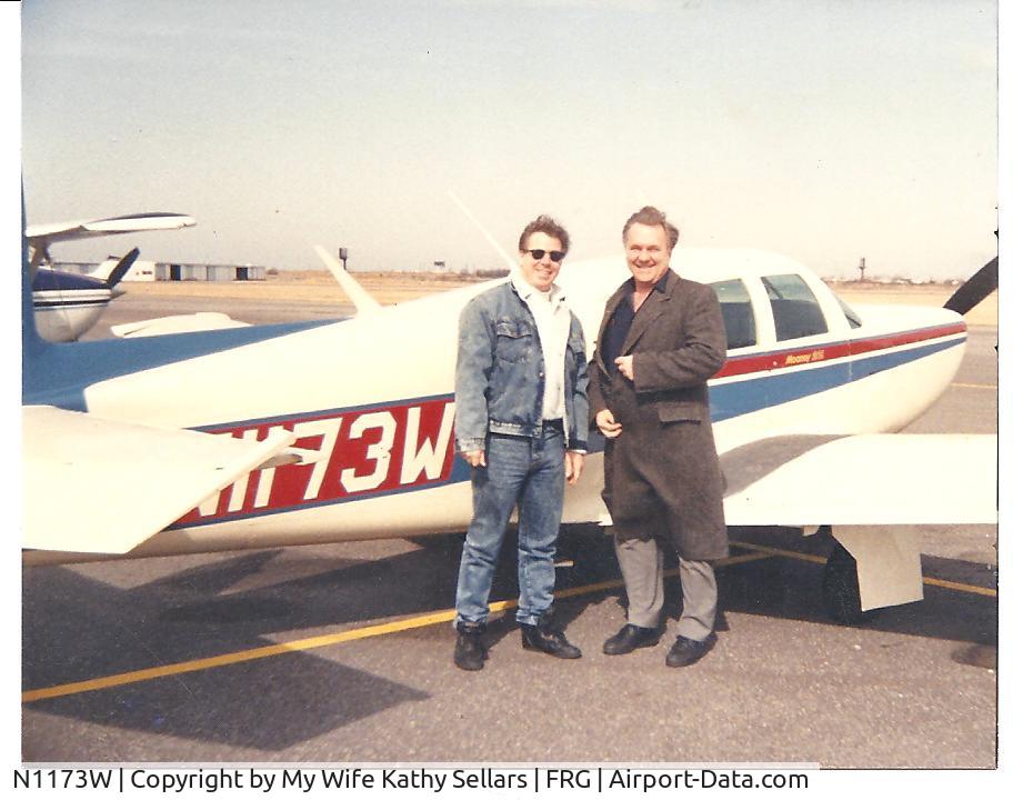 N1173W, 1983 Mooney M20K C/N 25-0731, I, Jack Sellars, am the first owner of the 1983 Mooney N1173W.  I sold it in its original condition in 1995 to a Texas Dealer, who I understand did a rocket conversion before he resold it.
     It would be my hearts desire to see a recent picture of 1173