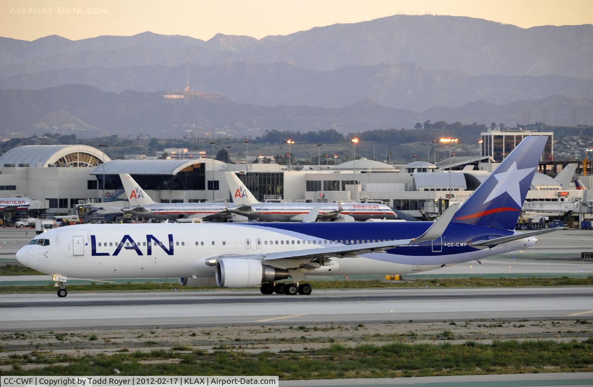 CC-CWF, 2006 Boeing 767-316/ER C/N 34626, Arrived at LAX on 25L