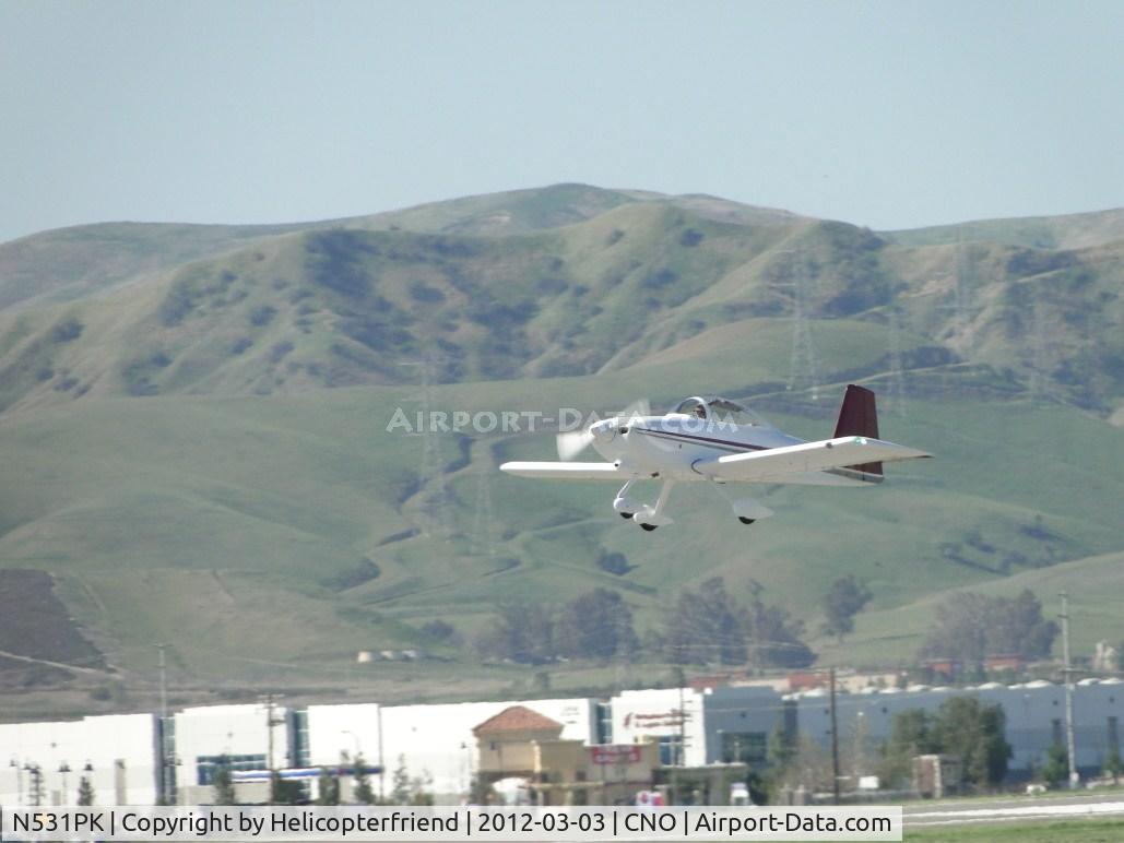 N531PK, Vans RV-8A C/N 82205, First ship to take off