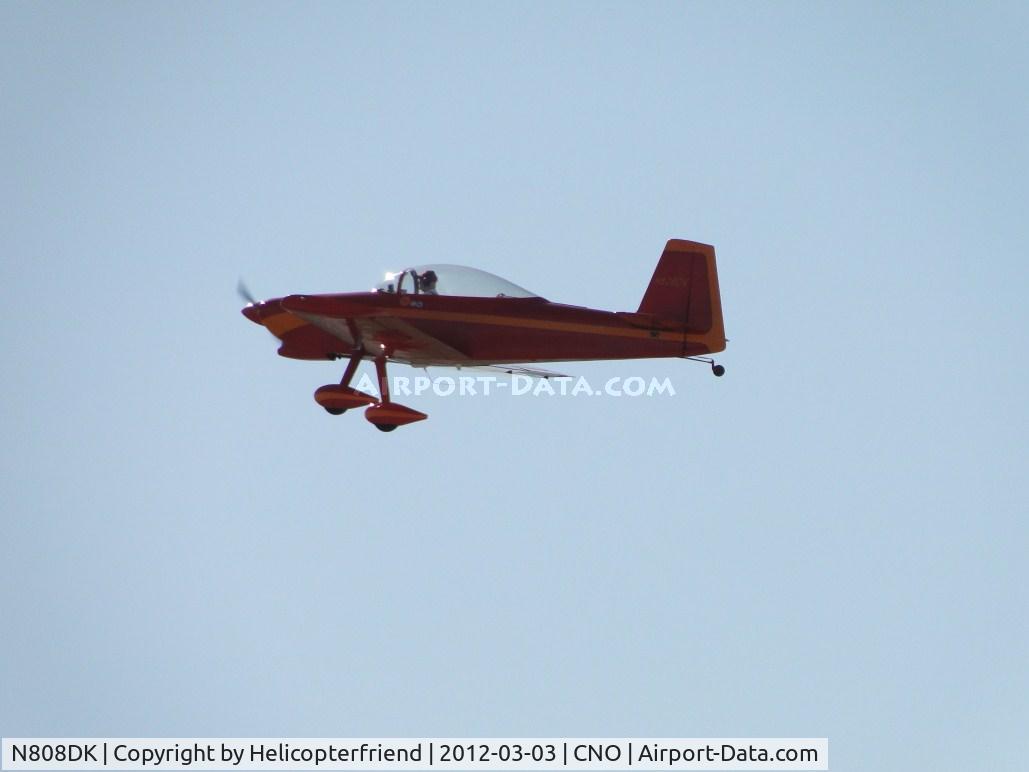 N808DK, Vans RV-8 C/N 81052, Third ship to take off