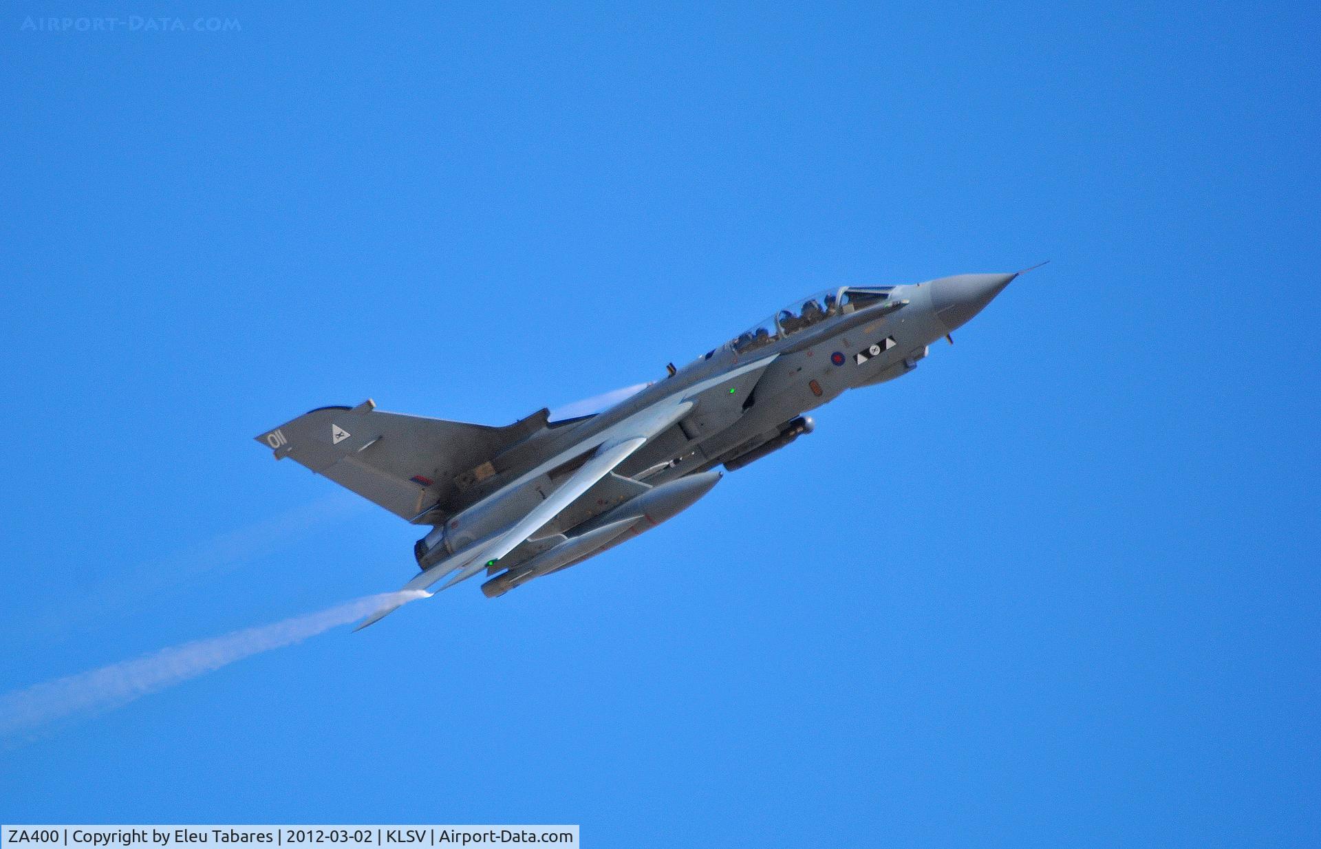 ZA400, 1982 Panavia Tornado GR.4A C/N 204/BS067/3099, Taken during Red Flag Exercise at Nellis Air Force Base, Nevada.