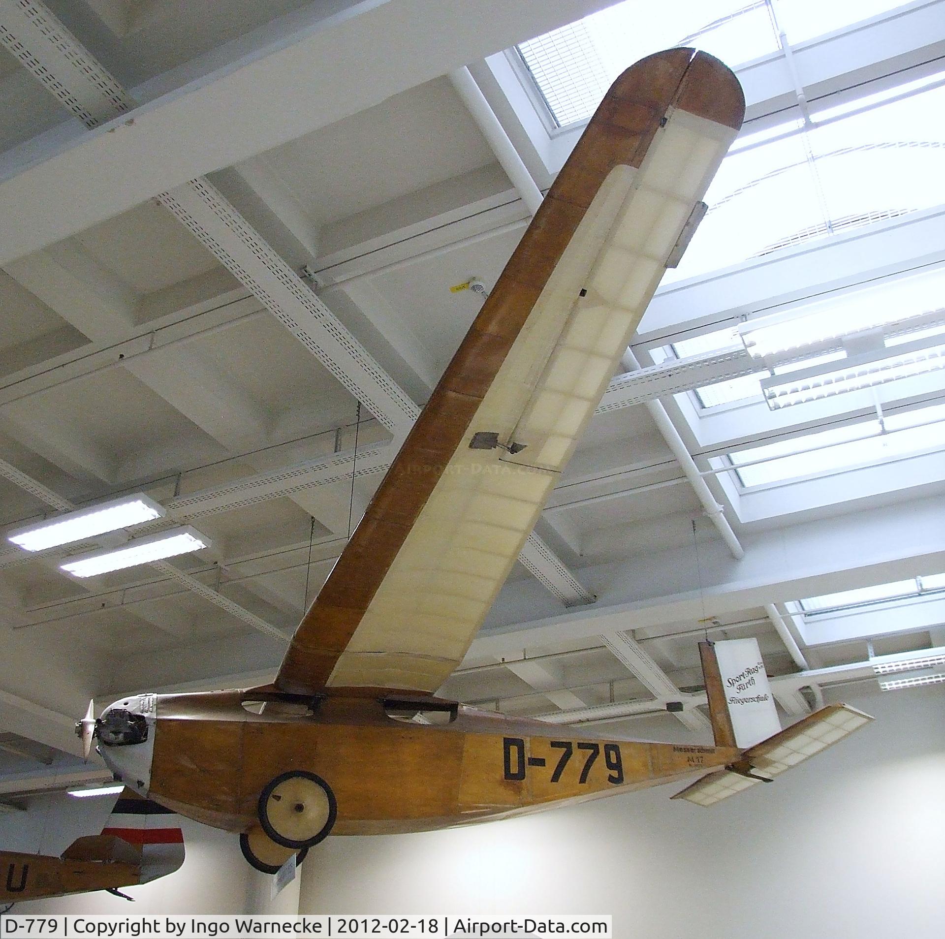 D-779, 1925 Messerschmitt M-17 C/N 25, Messerschmitt M 17 at the Deutsches Museum, München (Munich)