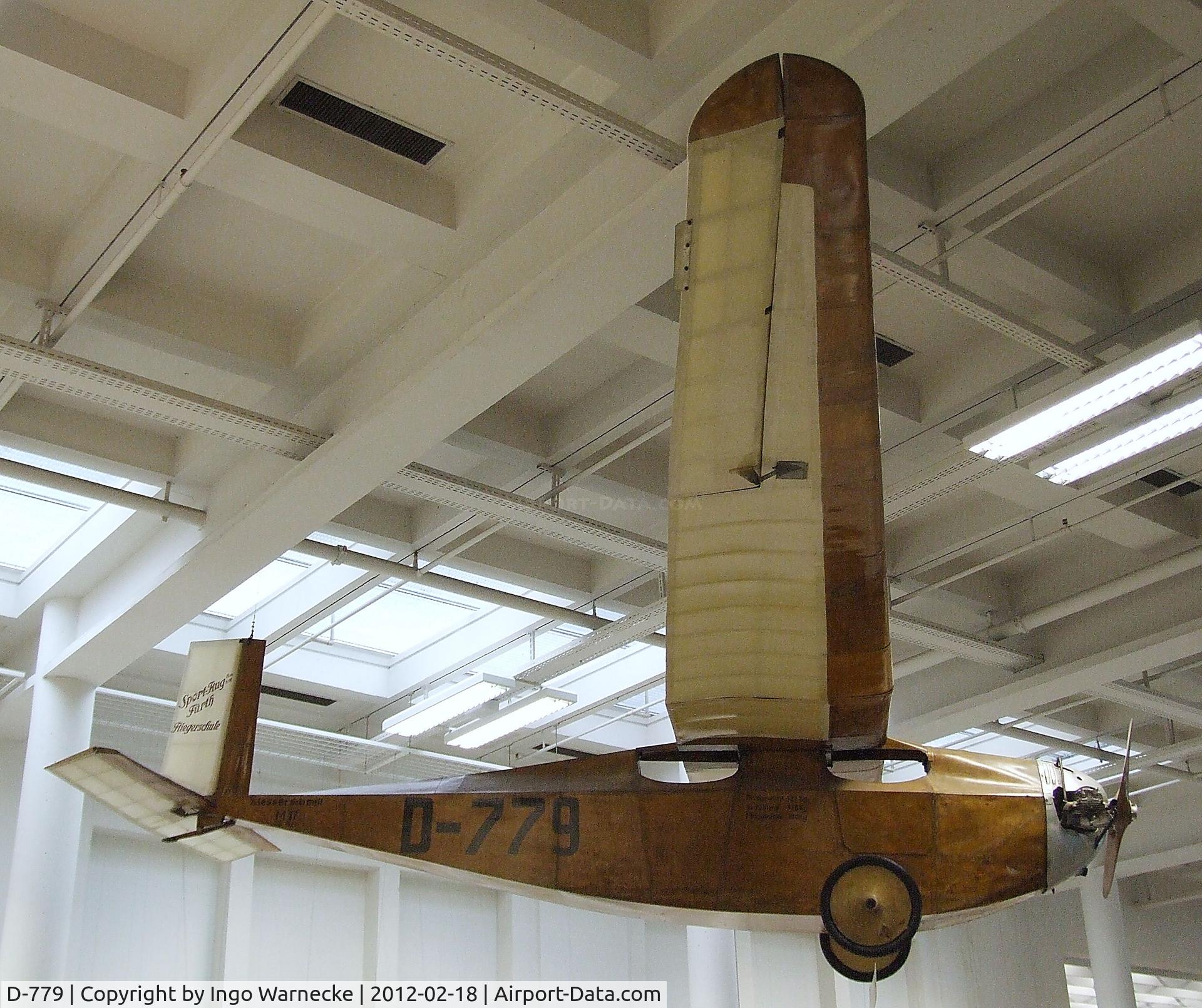 D-779, 1925 Messerschmitt M-17 C/N 25, Messerschmitt M 17 at the Deutsches Museum, München (Munich)