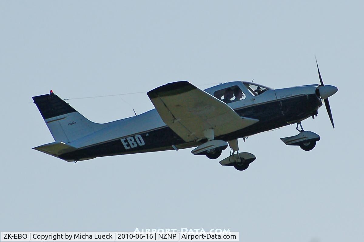 ZK-EBO, Piper PA-28-181 C/N 28-7690146, At New Plymouth