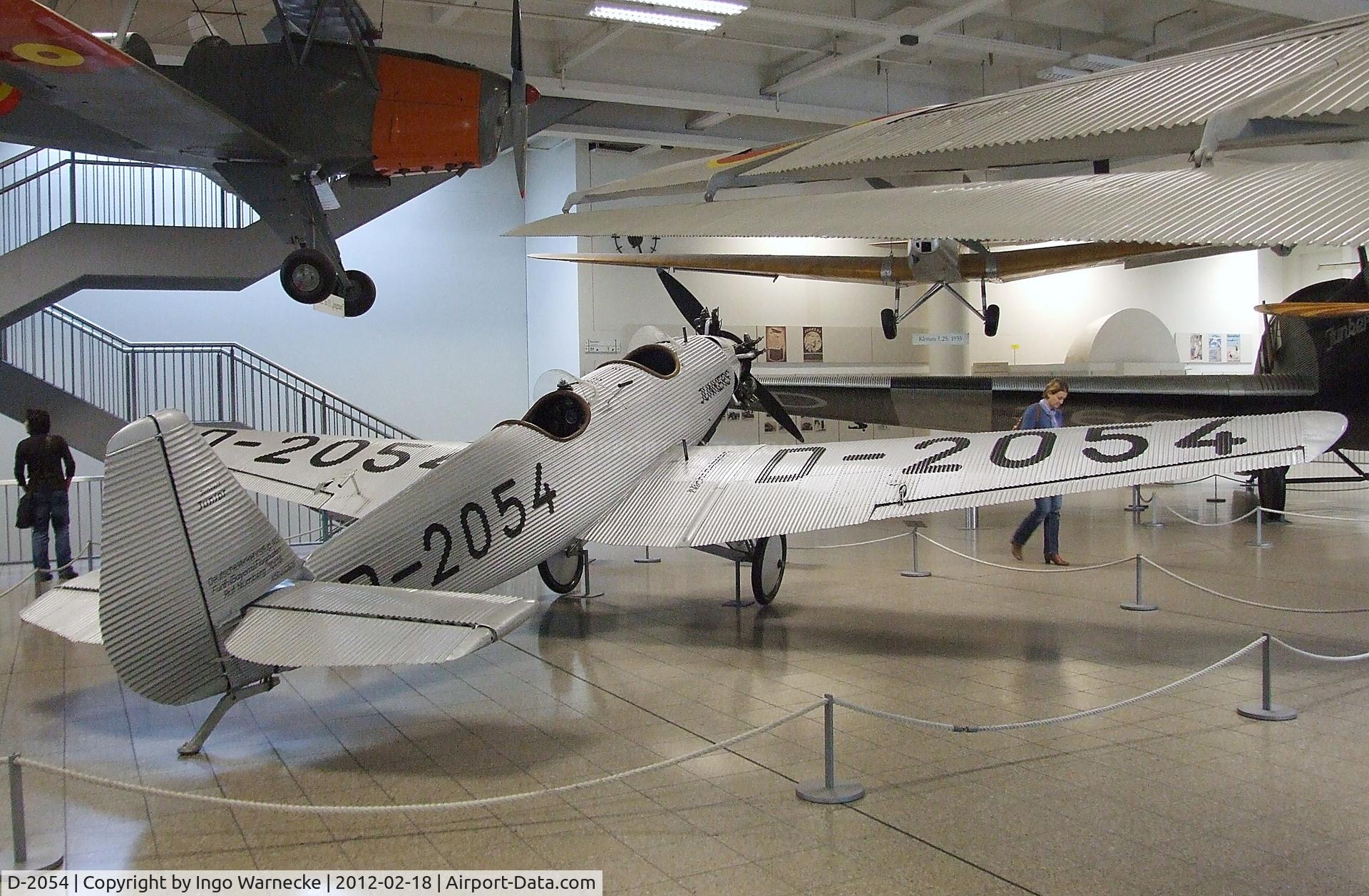 D-2054, 1931 Junkers A-50 Junior C/N 3575, Junkers A 50 ci Junior at the Deutsches Museum, München (Munich)