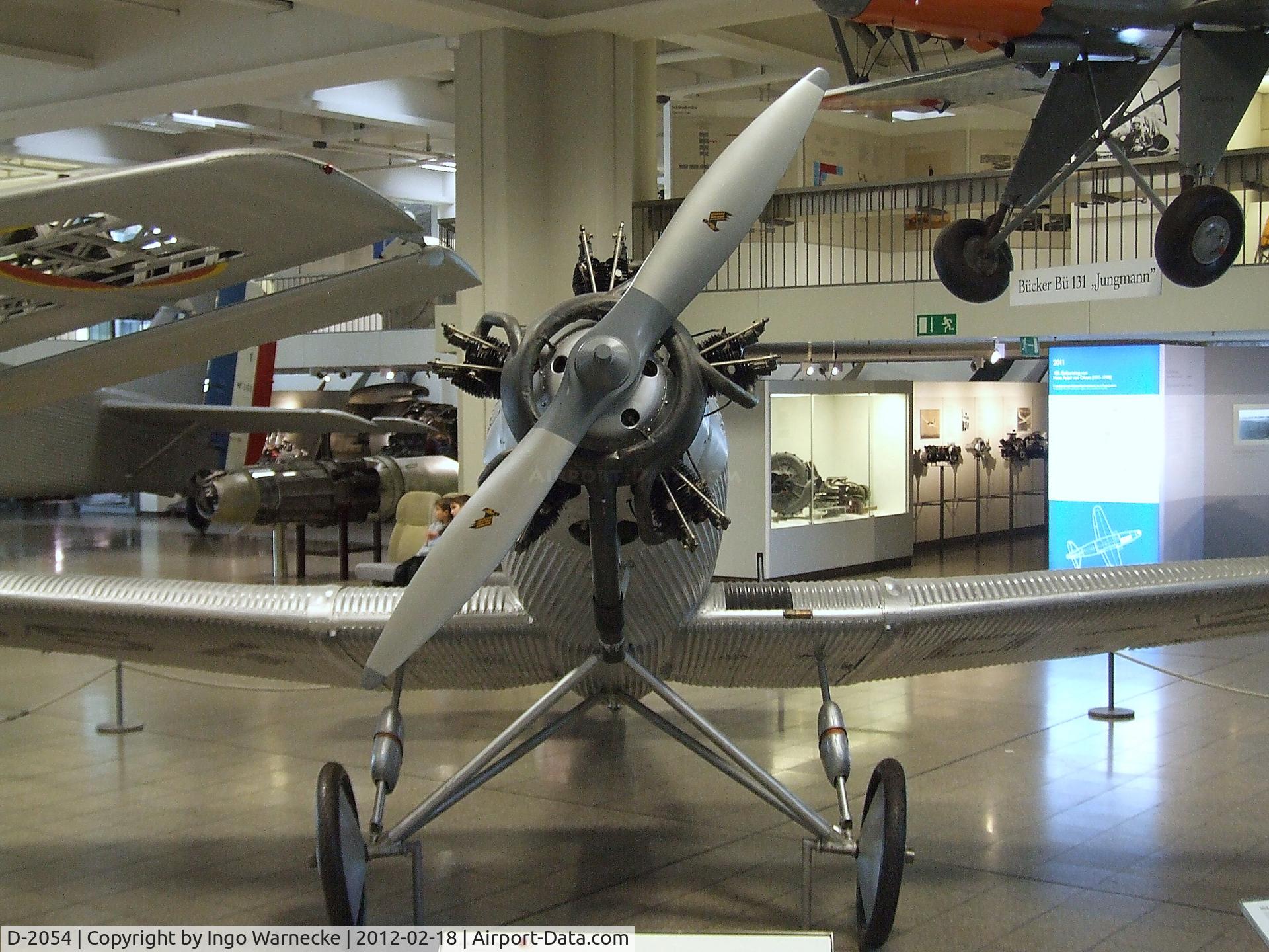 D-2054, 1931 Junkers A-50 Junior C/N 3575, Junkers A 50 ci Junior at the Deutsches Museum, München (Munich)