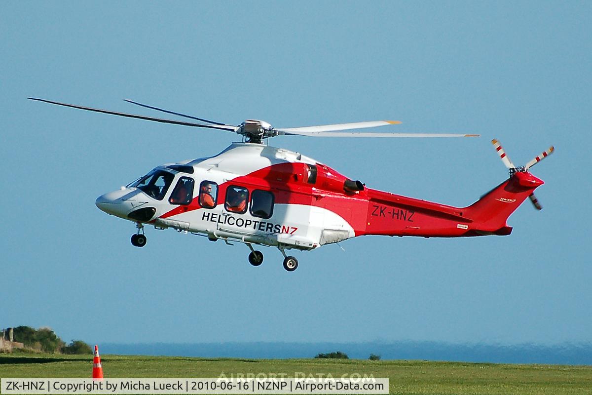 ZK-HNZ, Aerospatiale AS-350B-2 Ecureuil, c/n 2463, At New Plymouth