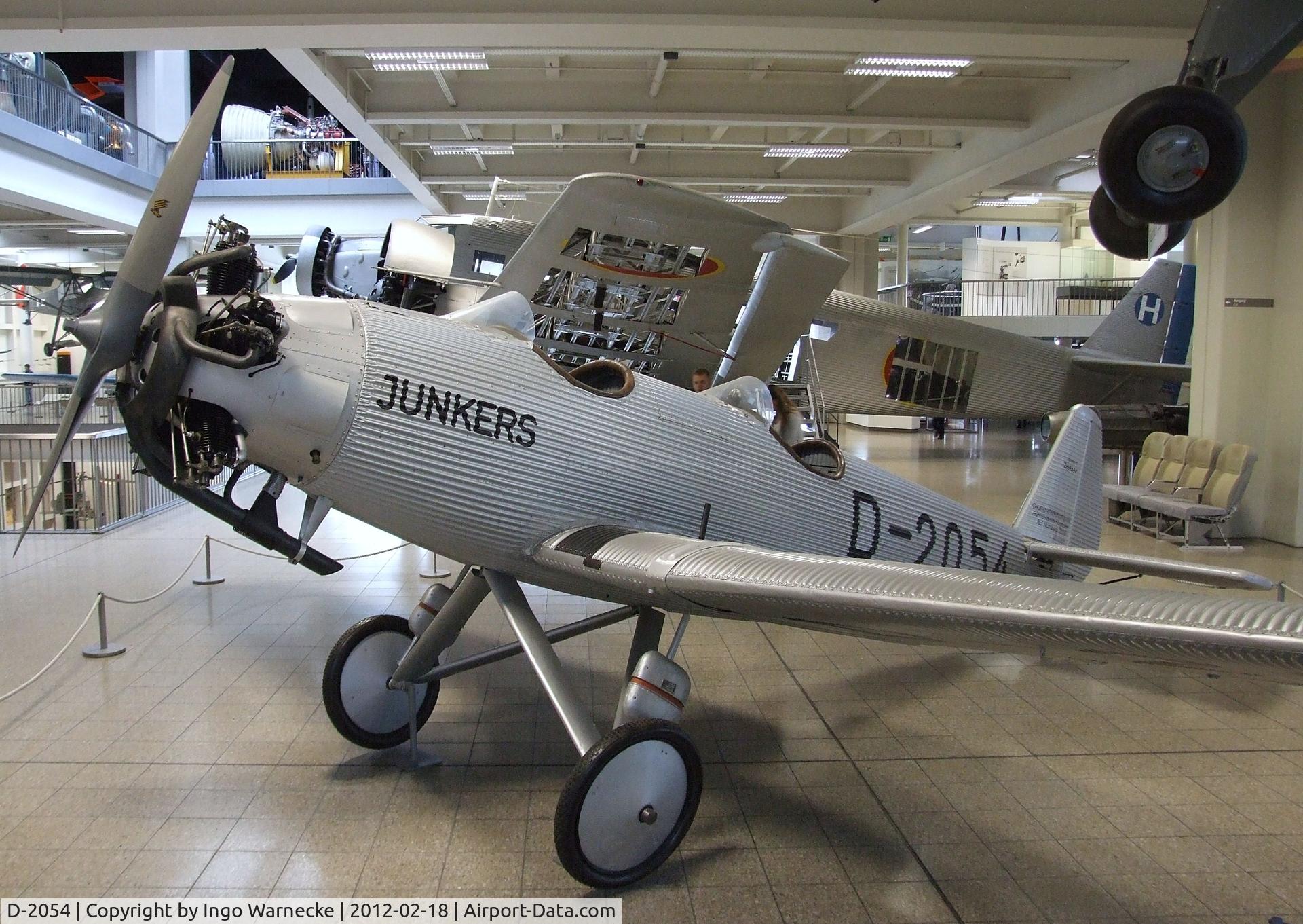 D-2054, 1931 Junkers A-50 Junior C/N 3575, Junkers A 50 ci Junior at the Deutsches Museum, München (Munich)