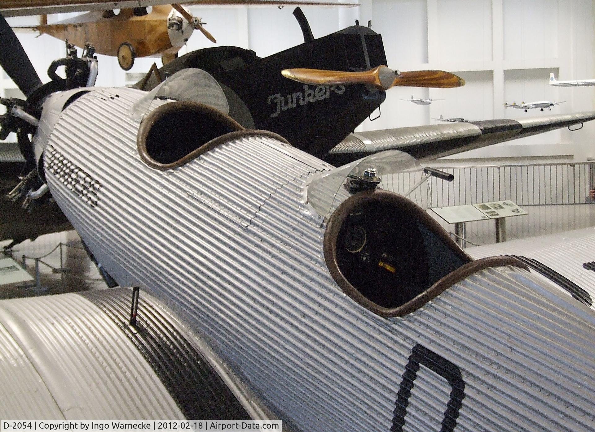 D-2054, 1931 Junkers A-50 Junior C/N 3575, Junkers A 50 ci Junior at the Deutsches Museum, München (Munich)