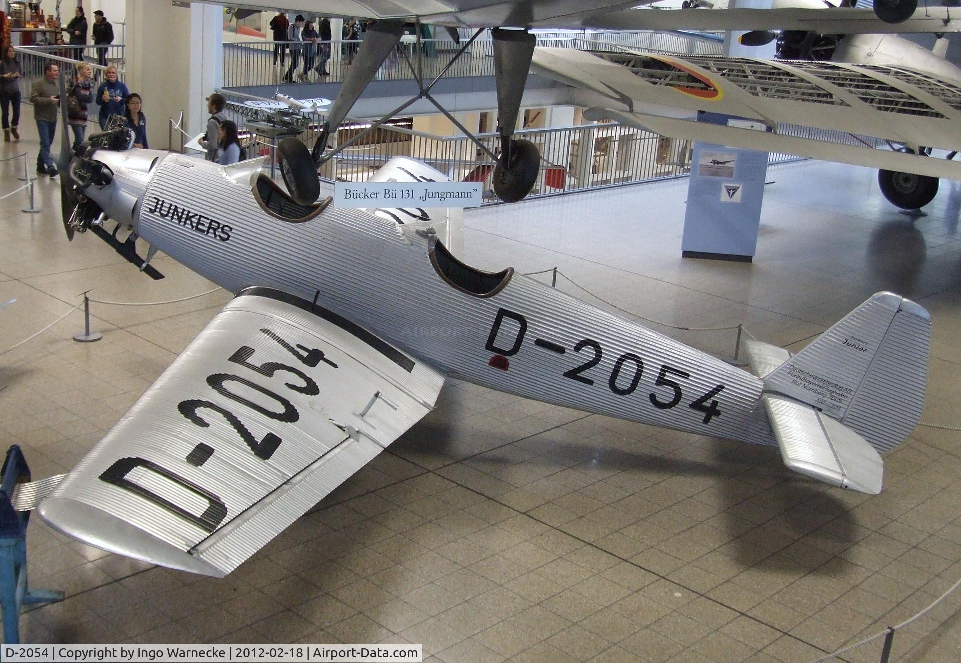 D-2054, 1931 Junkers A-50 Junior C/N 3575, Junkers A 50 ci Junior at the Deutsches Museum, München (Munich)