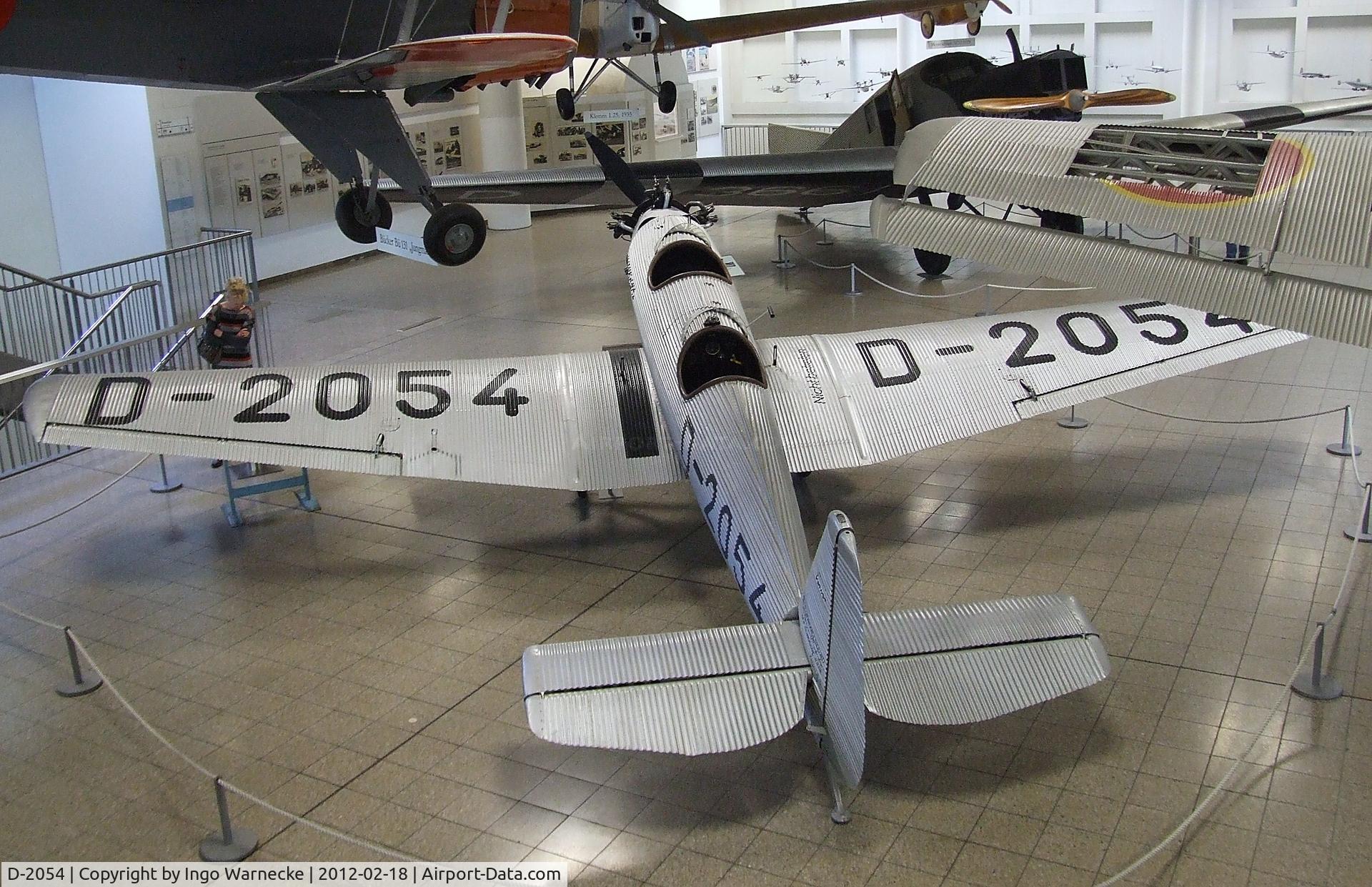 D-2054, 1931 Junkers A-50 Junior C/N 3575, Junkers A 50 ci Junior at the Deutsches Museum, München (Munich)
