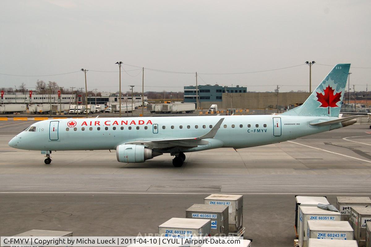 C-FMYV, 2007 Embraer 190AR (ERJ-190-100IGW) C/N 19000108, At Montreal