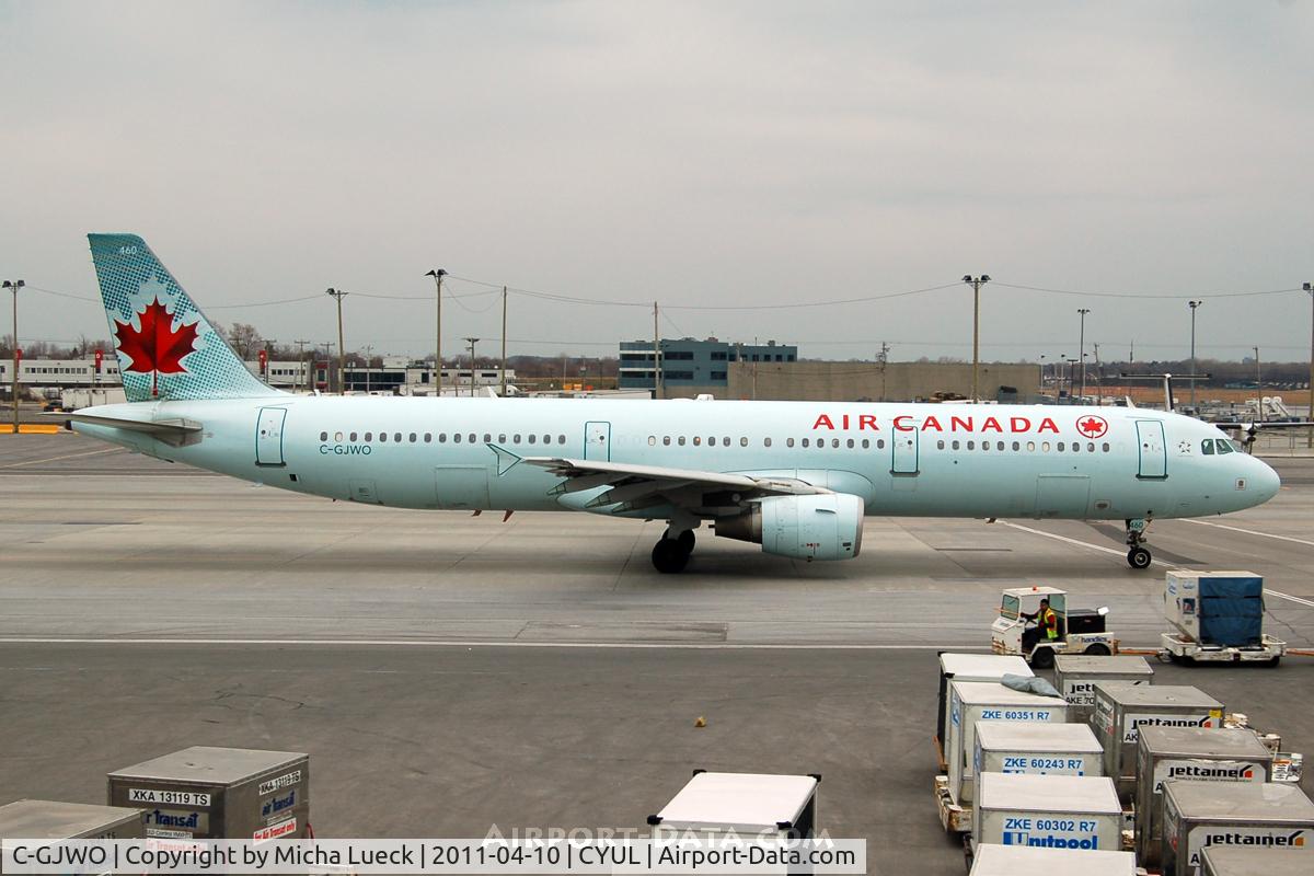 C-GJWO, 2002 Airbus A321-211 C/N 1811, At Montreal
