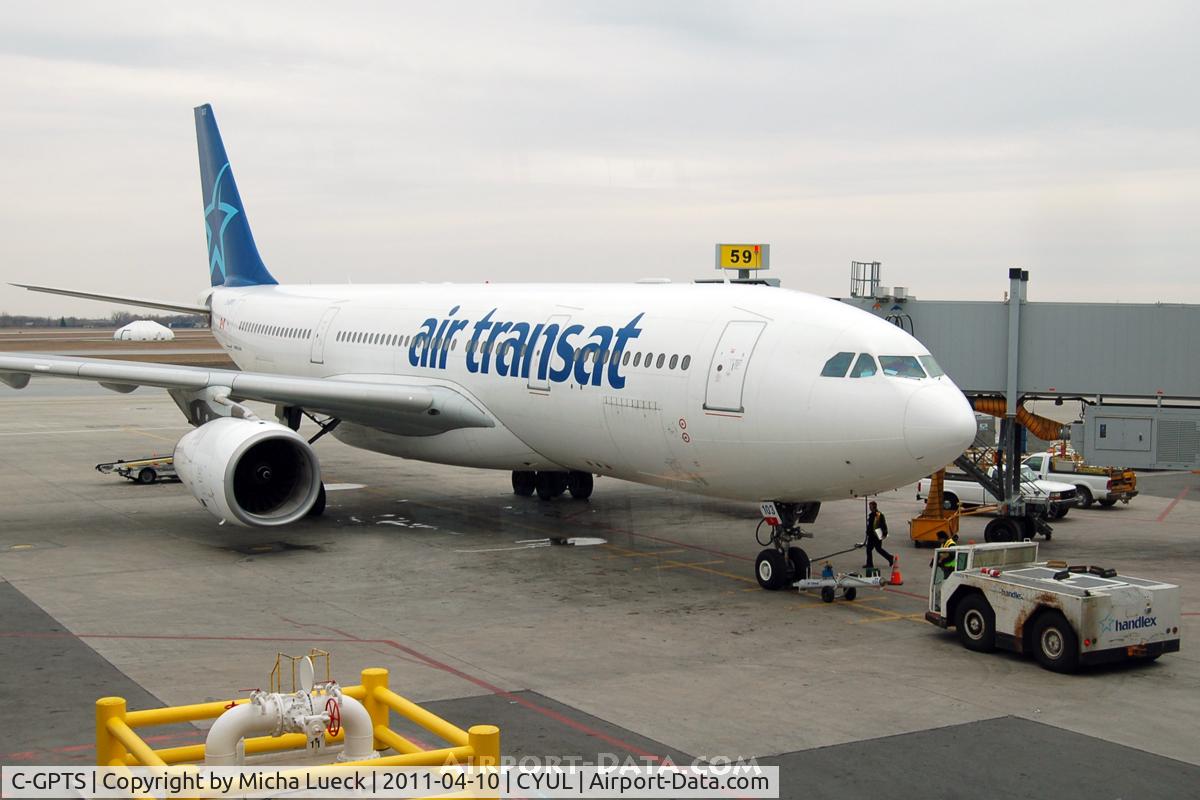 C-GPTS, 2002 Airbus A330-243 C/N 480, At Montreal
