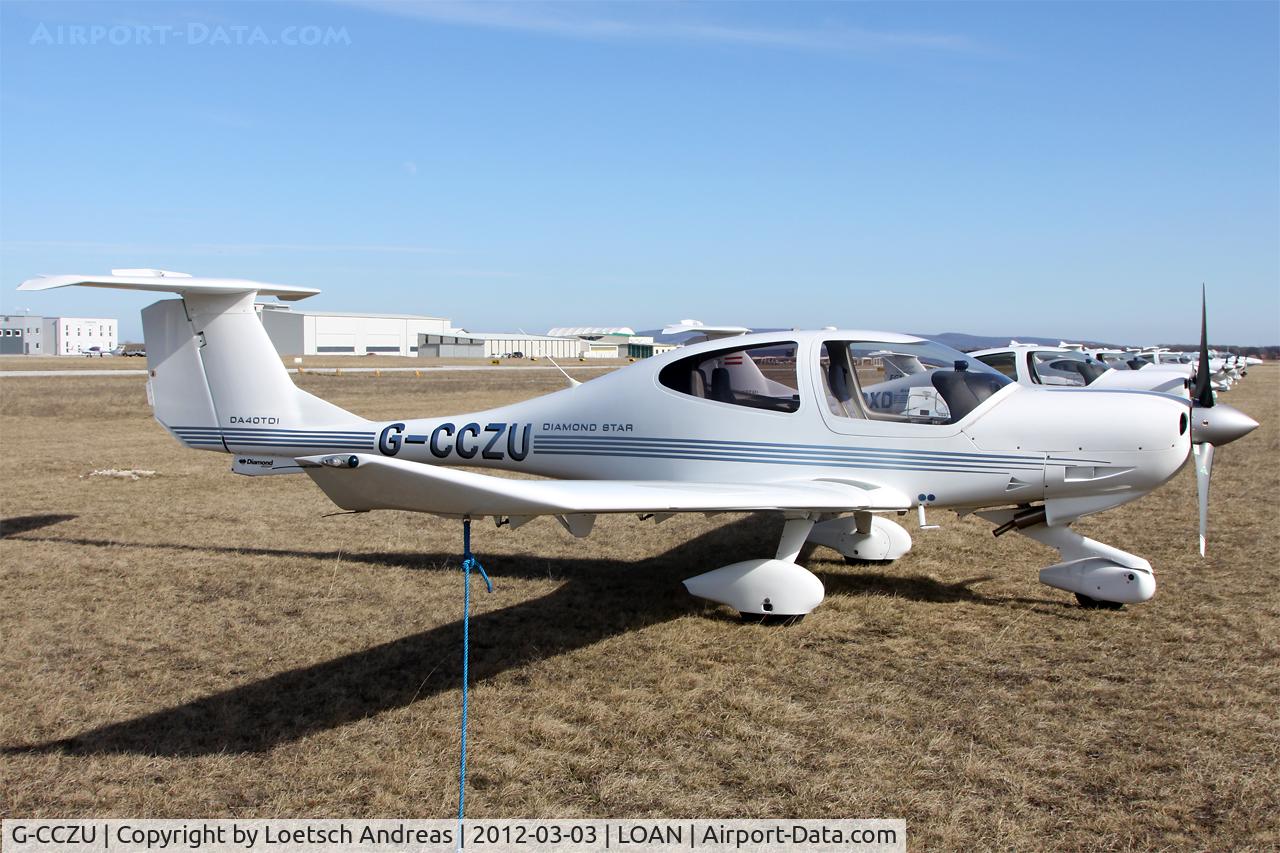 G-CCZU, 2004 Diamond DA-40D Diamond Star C/N D4.125, Diamond single engine