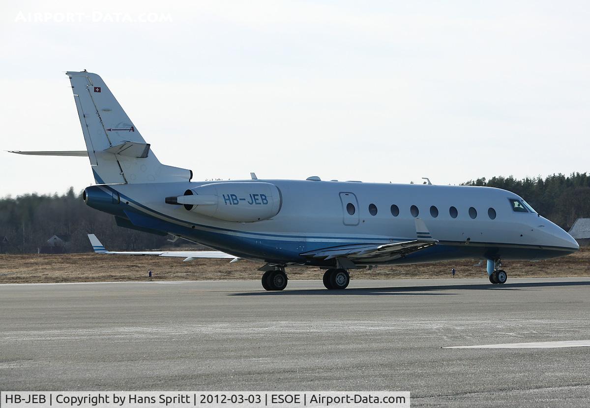HB-JEB, 2001 Israel Aircraft Industries IAI-1126 Galaxy C/N 032, Galaxy at Örebro Airport