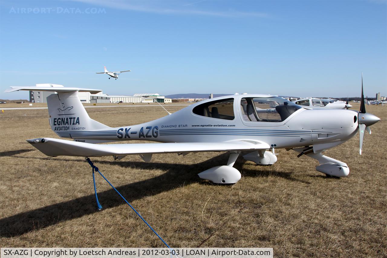 SX-AZG, 2009 Diamond DA-40D Diamond Star C/N D4.360, Diamond single engine
