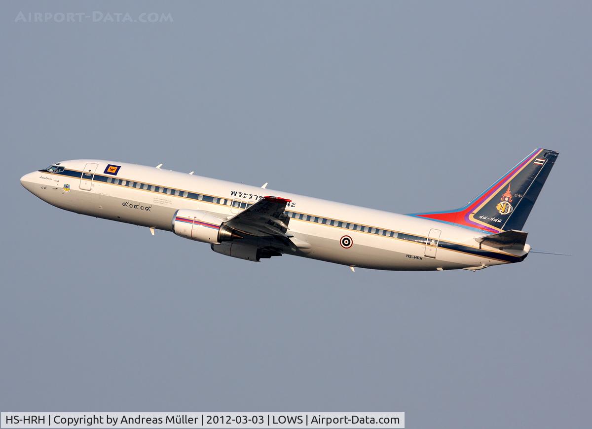 HS-HRH, 1990 Boeing 737-448 C/N 24866, Touch & go