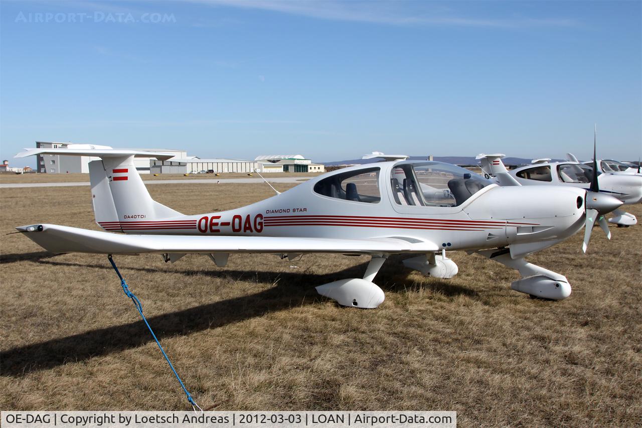 OE-DAG, 2003 Diamond DA-40D Diamond Star C/N D4.041, Diamond single engine