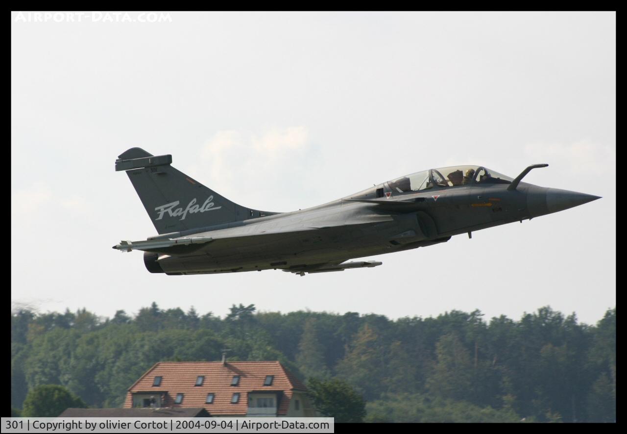 301, Dassault Rafale B C/N 301, Payerne airshow 2004