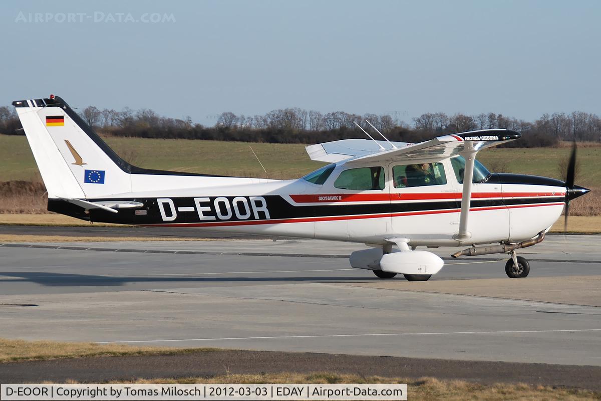 D-EOOR, Reims F172N II Skyhawk C/N 1973, Strausberg (EDAY), Germany