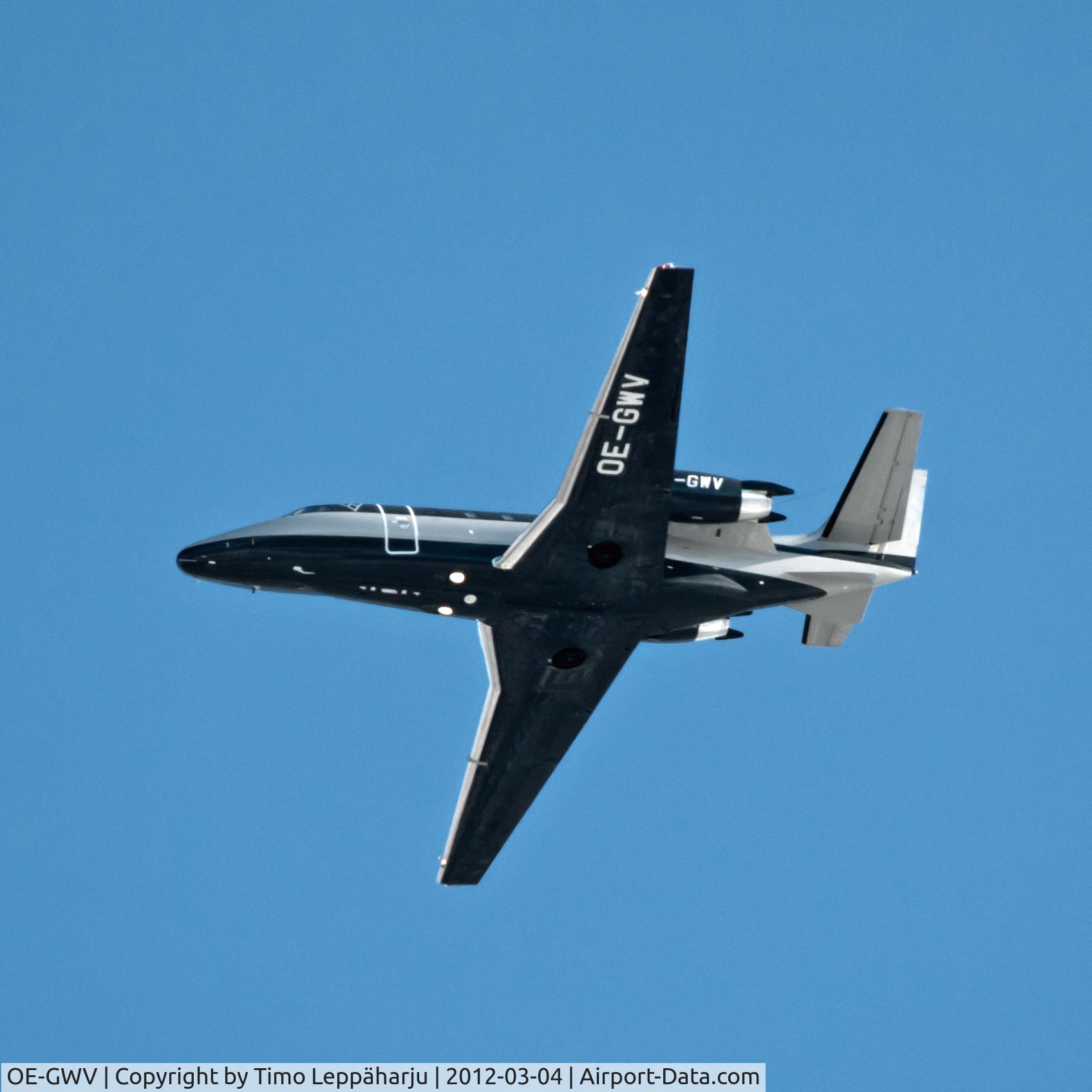 OE-GWV, 2008 Cessna 560XLS Citation Excel C/N 560-5826, Landing to Helsinki-Vantaa, Finland