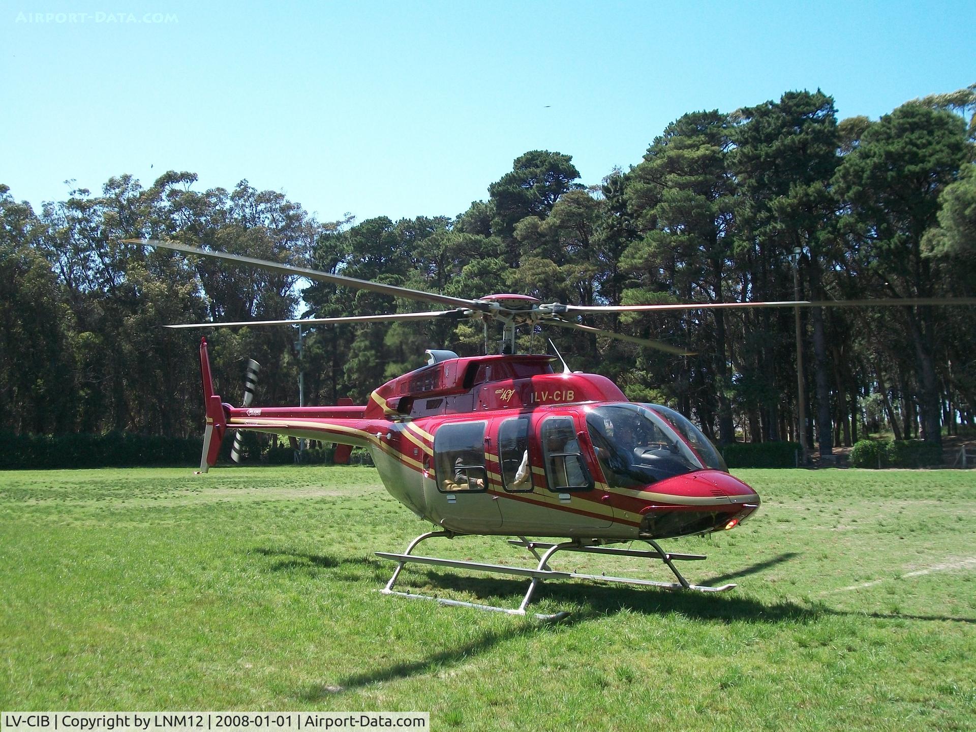 LV-CIB, Bell 407 C/N 53998, Este helicoptero es de Claudio Cirigliano