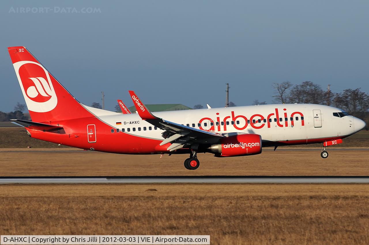 D-AHXC, 2007 Boeing 737-7K5 C/N 34693, Air Berlin