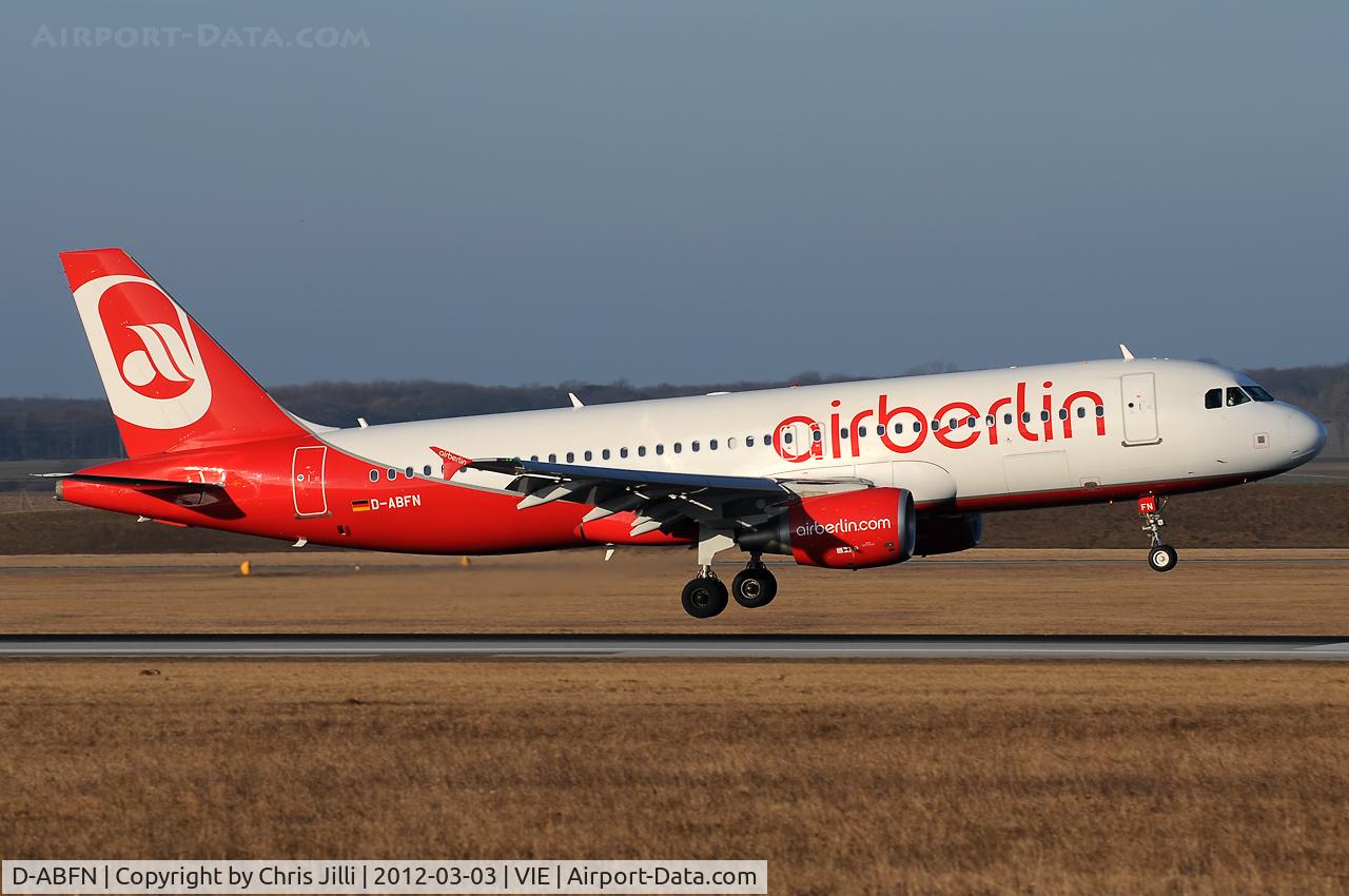 D-ABFN, 2010 Airbus A320-214 C/N 4510, Air Berlin