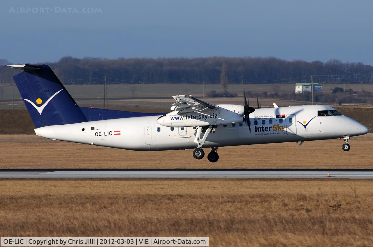 OE-LIC, 1997 De Havilland Canada DHC-8-314 Dash 8 C/N 503, InterSky