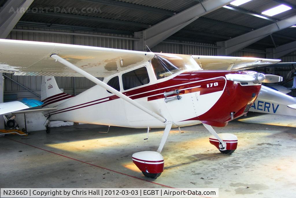 N2366D, 1952 Cessna 170B C/N 20518, Turweston resident