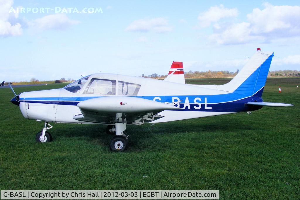 G-BASL, 1972 Piper PA-28-140 Cherokee F C/N 28-7325195, Turweston resident